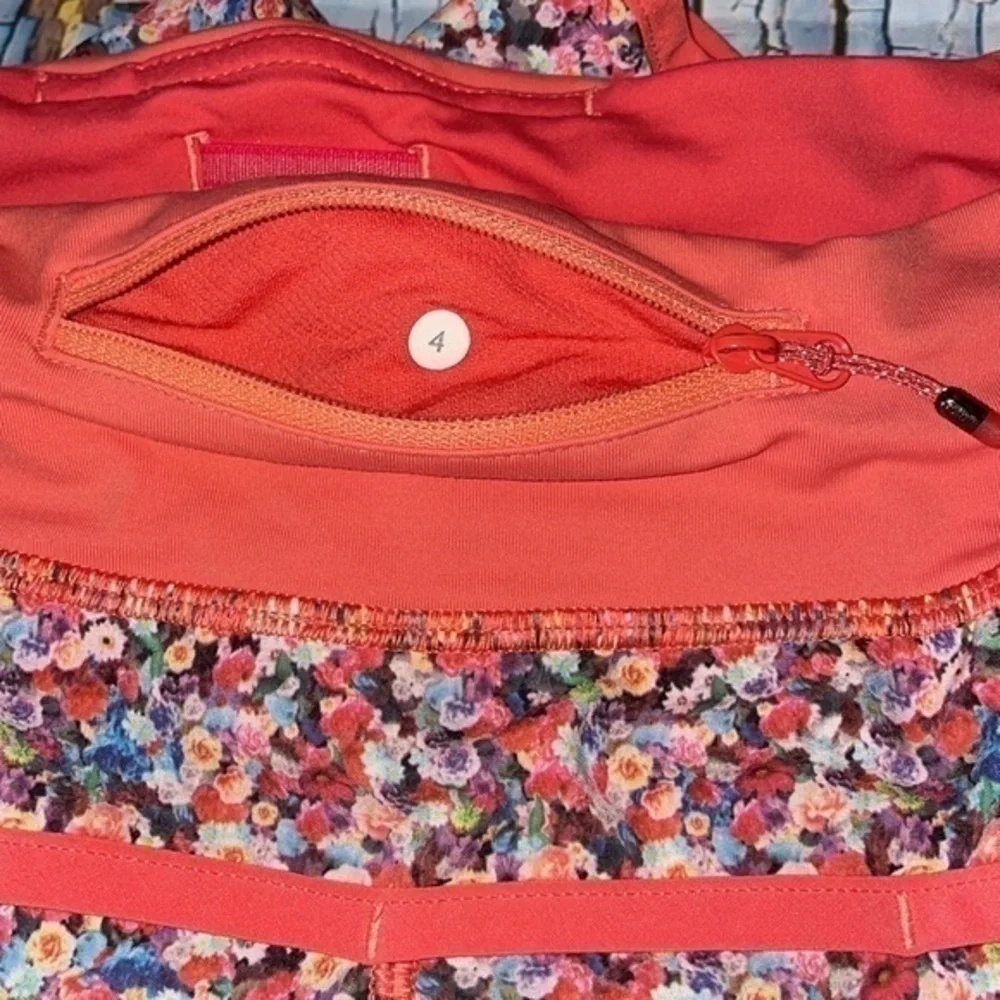 Lululemon Run Speed Short *4-way Stretch in Prism Petal Multicolor Floral Shorts